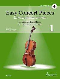 Easy Concert Pieces Band 1. Violoncello und Klavier. Ausgabe mit Online-Audiodatei.