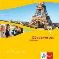 Découvertes. Série jaune (ab Klasse 6). Ausgabe ab 2012. Bd.1, 3 Audio-CDs zum Hörverstehen Dreifach-Audio-CD für Schüler und Lehrer 1. Lernjahr