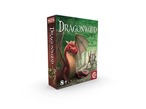 Carletto 646213 - Gamefactory, Dragonwood, Strategiespiel, Kartenspiel, Würfelspiel Ein Spiel von Glück & Wagemut, Spieleranzahl: 2-4, Spieldauer (M