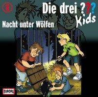 Die drei ???-Kids - Nacht unter Wölfen, 1 Audio-CD CD, Die drei ??? Kids 8