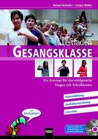 Leitfaden, mit DVD und Lösungsheft zum Schülerarbeitsheft Ein Konzept für das erfolgreiche Singen mit Schulklassen. Die DVD enthält alle Stimmbild