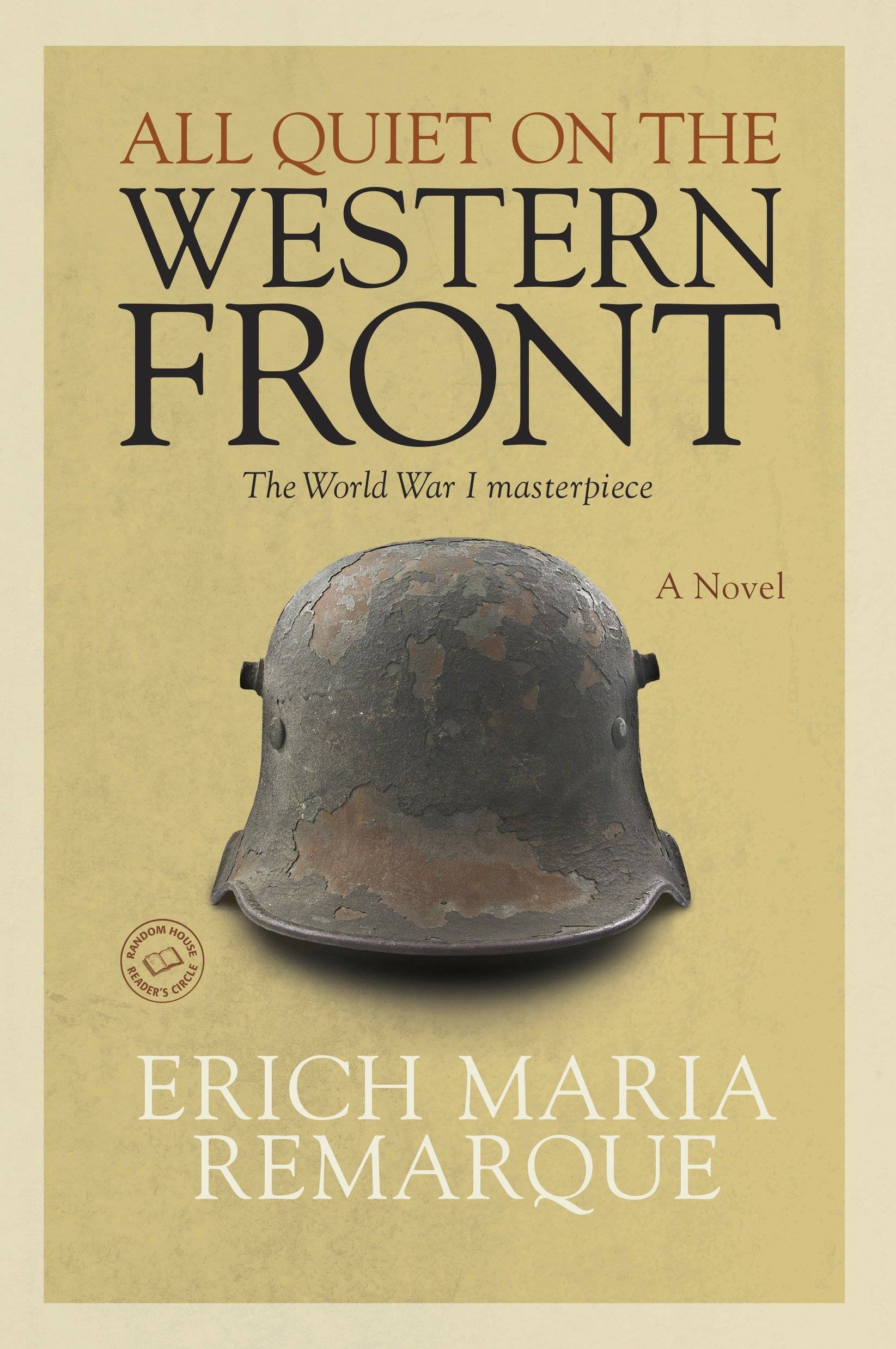 All Quiet On The Western Front A Novel