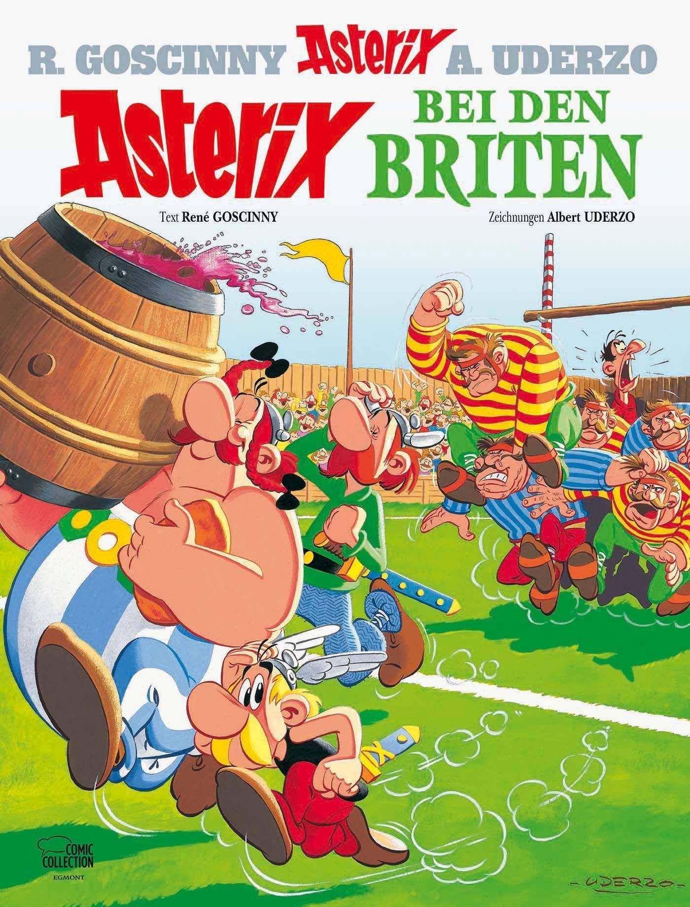 Asterix - Asterix bei den Briten Asterix bei den Briten, Asterix HC 8