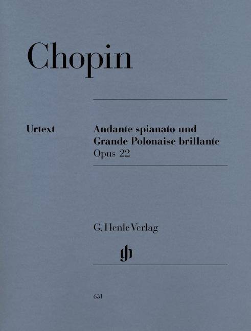 Chopin, Frédéric - Andante spianato und Grande Polonaise brillante Es-dur op. 22 Besetzung: Klavier zu zwei Händen