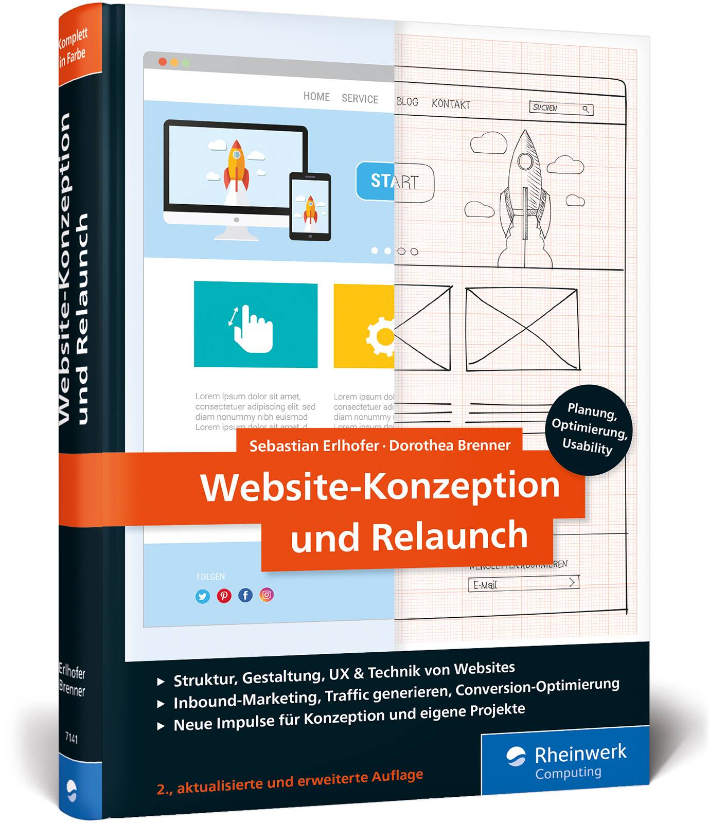 Website-Konzeption und Relaunch Struktur, Gestaltung, Usability, UX und Website-Technik. Inbound-Marketing, Traffic generieren