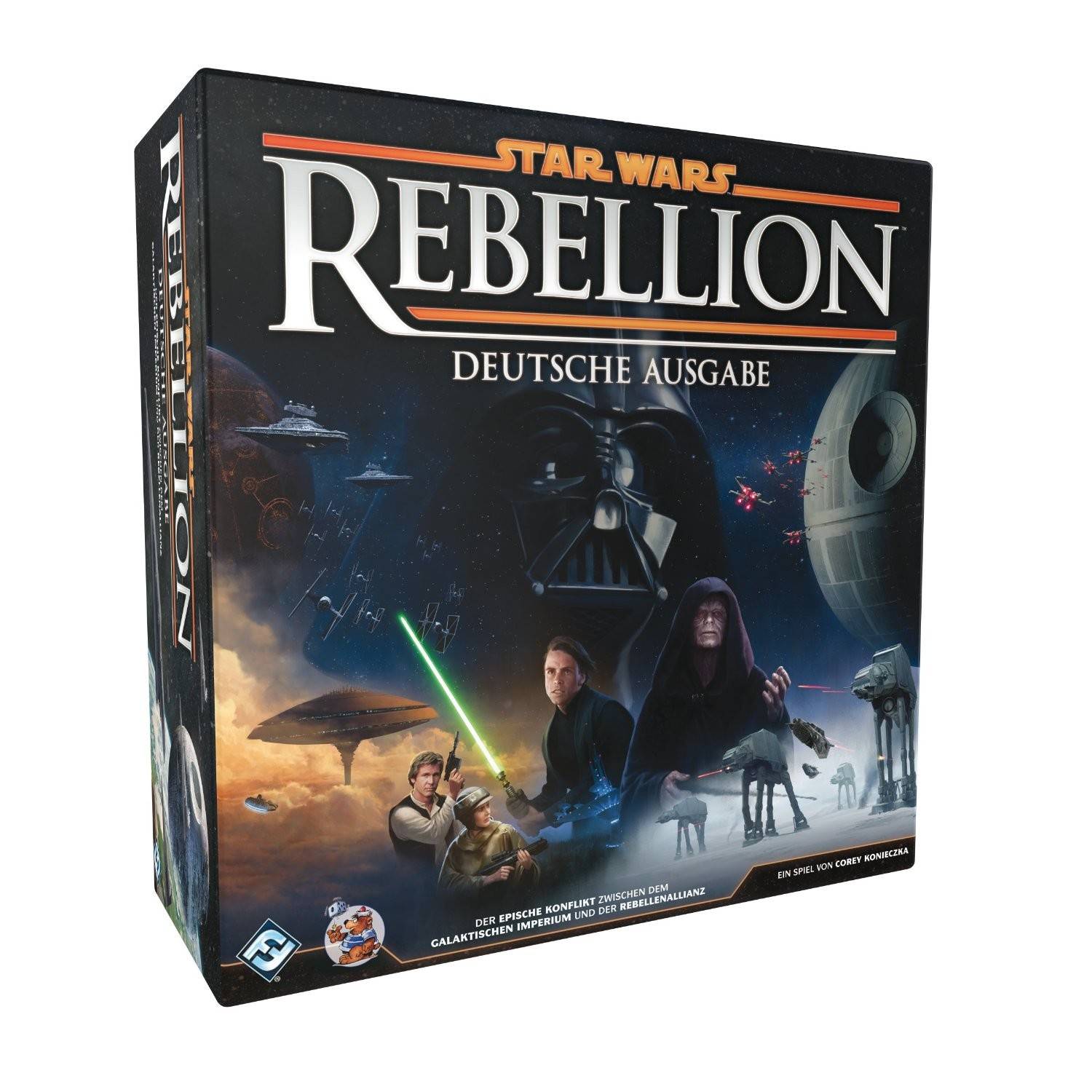 Asmodee FFGD3002 - Star Wars Rebellion, Brettspiel Erwachsenenspiel