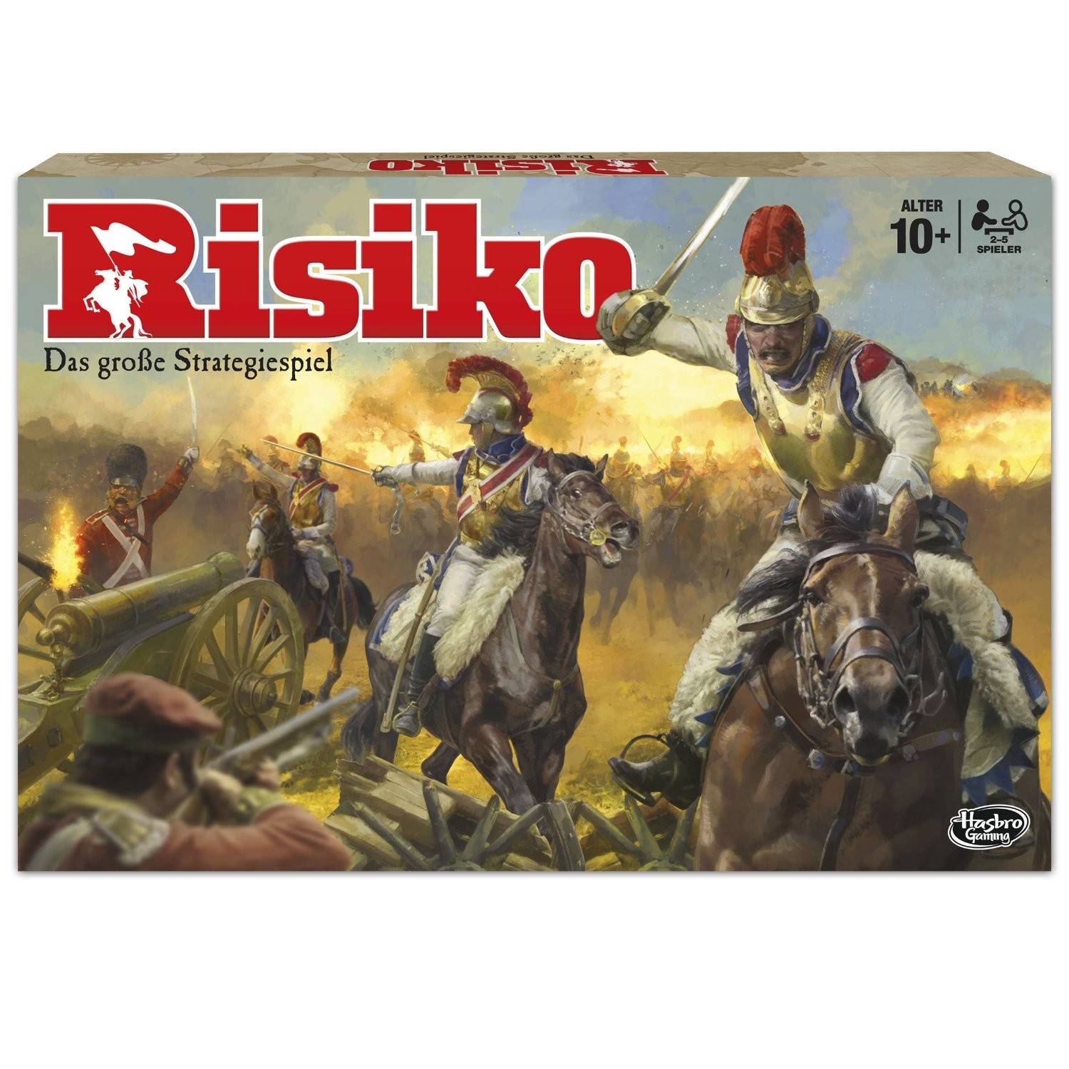 Hasbro B7404100 - Risiko, Strategiespiel Das große Strategiespiel