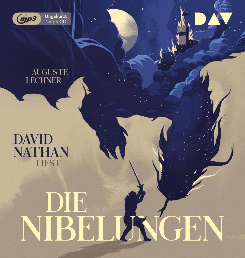 Die Nibelungen - Glanzzeit und Untergang eines mächtigen Volkes, 1 Audio-CD, Ungekürzte Lesung mit Musik mit David Nathan (1 mp3-CD), Lesung