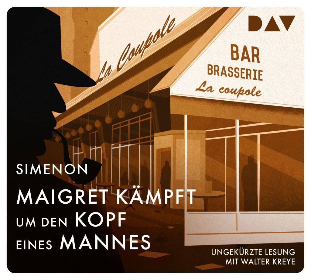 Maigret kämpft um den Kopf eines Mannes, 4 Audio-CD Ungekürzte Lesung mit Walter Kreye (4 CDs), Lesung. CD Standard Audio Format