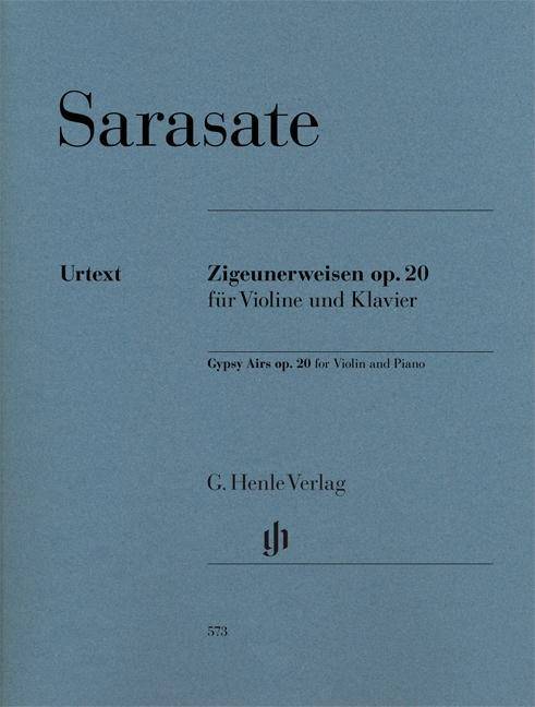 Sarasate, Pablo de - Zigeunerweisen op. 20 für Violine und Klavier Besetzung: Violine und Klavier