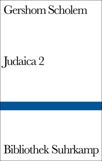 Judaica. Tl.2 Bibliothek Suhrkamp 263