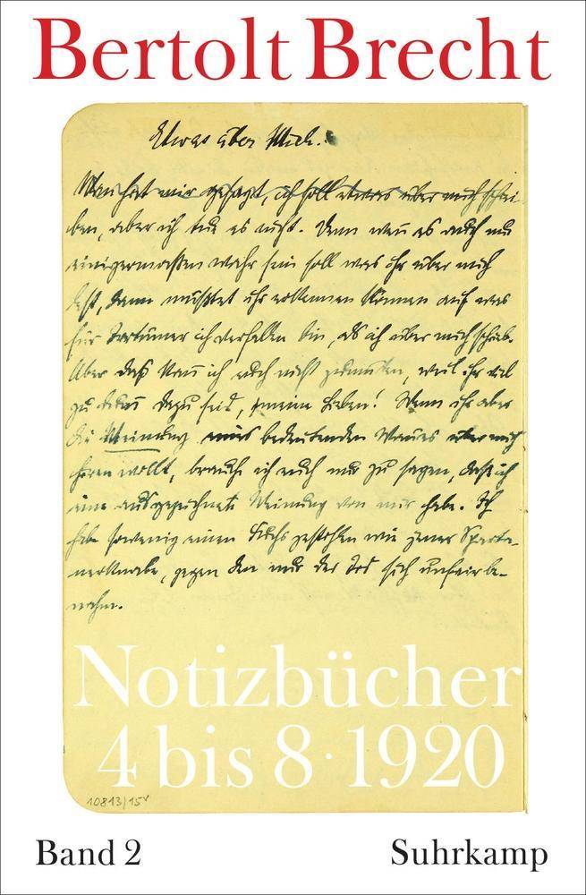 Notizbücher. Bd.2 4 bis 8 1920