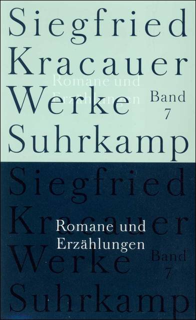 Romane und Erzählungen Band 7: Romane und Erzählungen