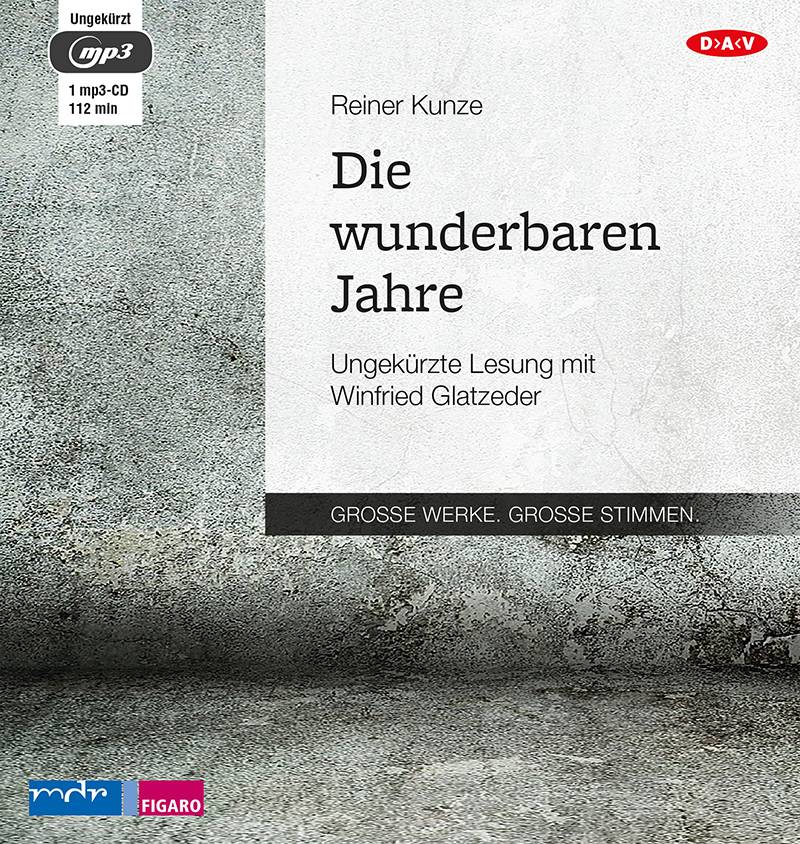 Die wunderbaren Jahre, 1 MP3-CD Ungekürzte Lesung