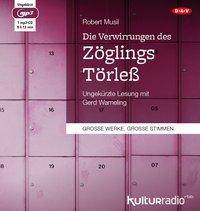 Die Verwirrungen des Zöglings Törleß, 1 MP3-CD Ungekürzte Lesung