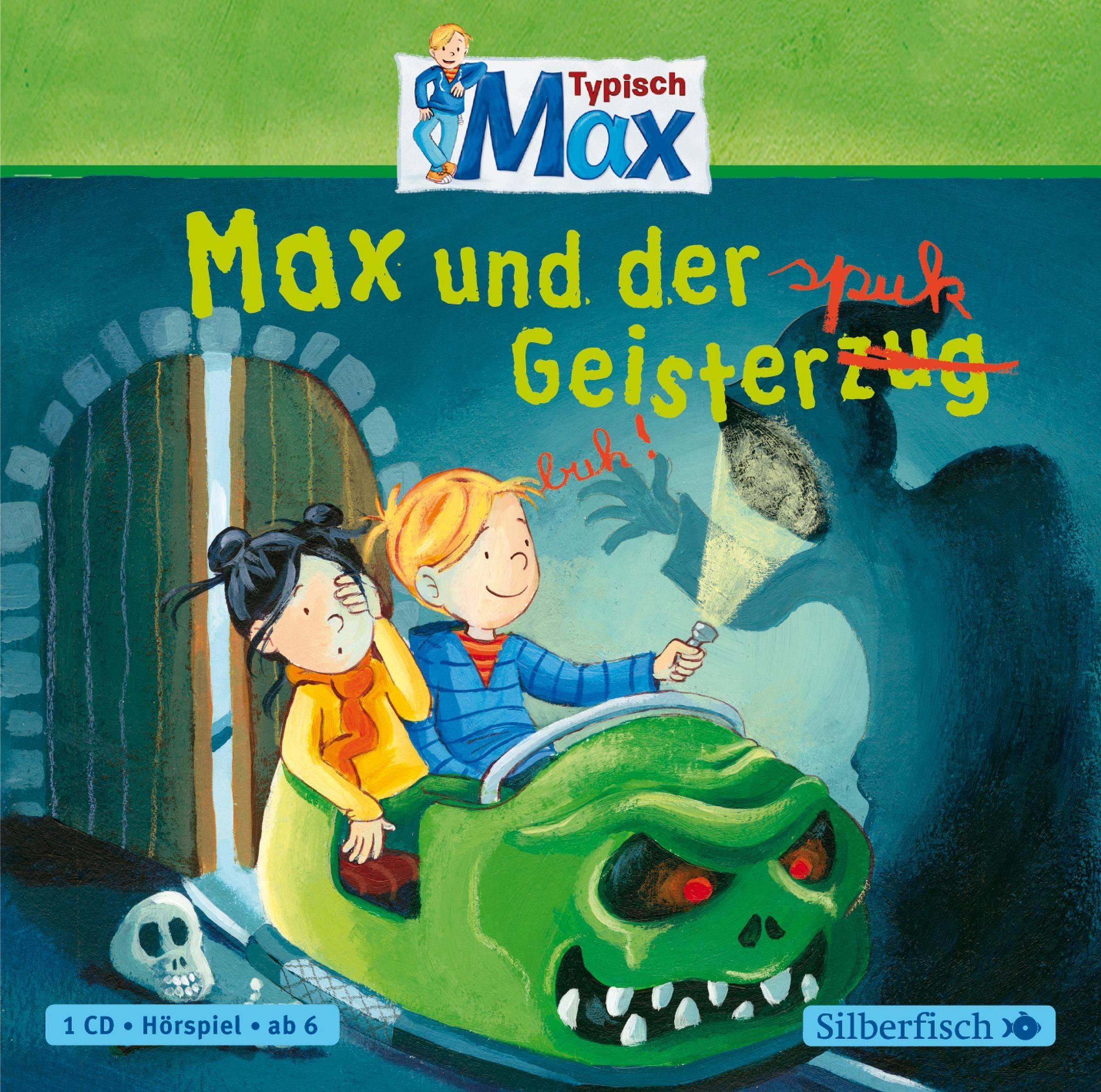 Typisch Max - Max und der Geisterspuk, 1 Audio-CD CD, Typisch Max