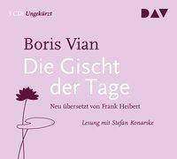 Die Gischt der Tage, 5 Audio-CDs Ungekürzte Lesung mit Stefan Konarske (5 CDs), Lesung