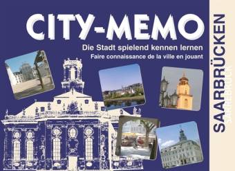 City-Memo, Saarbrücken (Spiel) Die Stadt spielend kennen lernen. Faire connaissance de la ville en jouant