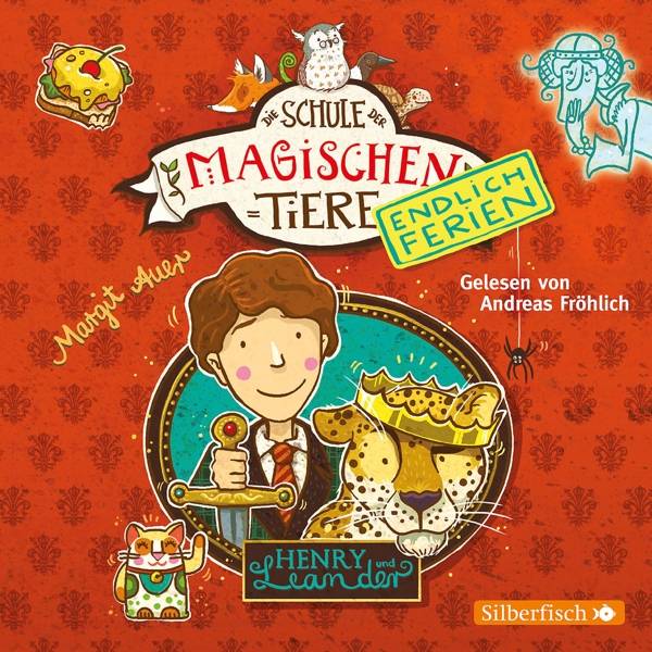 Die Schule der Magischen Tiere - Endlich Ferien - Henry und Leander, 2 Audio-CDs 2 CDs, Lesung. CD Standard Audio Format. Gekürzte Ausgabe