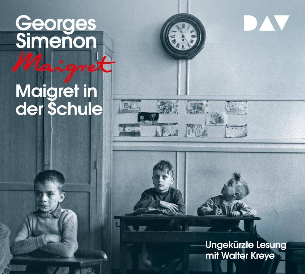 Maigret in der Schule, 4 Audio-CD 44. Fall. Ungekürzte Lesung mit Walter Kreye (4 CDs), Lesung. CD Standard Audio Format