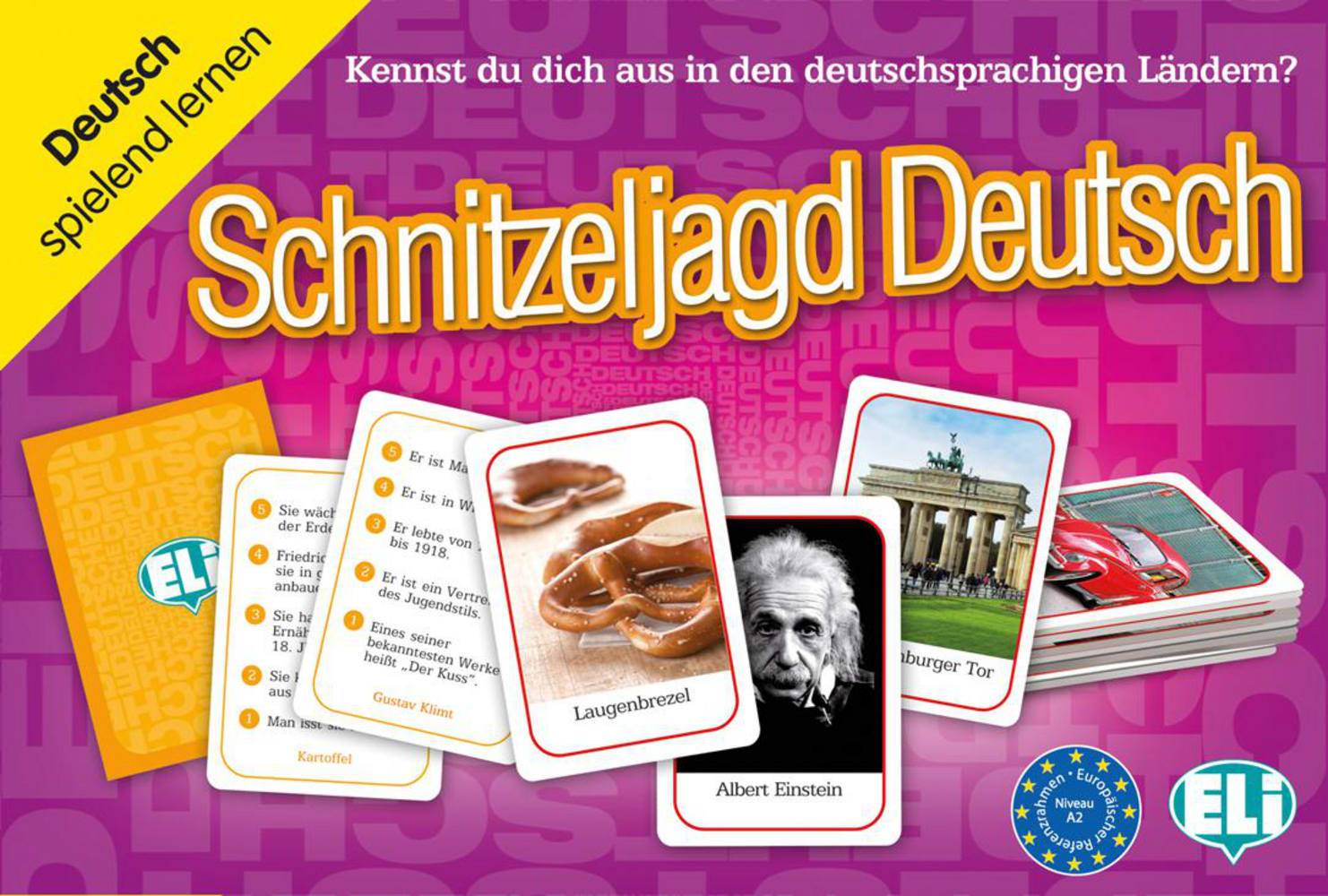Schnitzeljagd Deutsch (Spiel) Kennst du dich aus in den deutschsprachigen Ländern?. Niveau A2