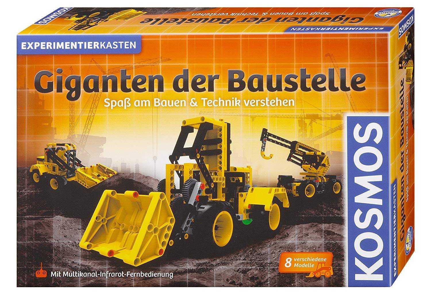Giganten der Baustelle Experimentierkasten