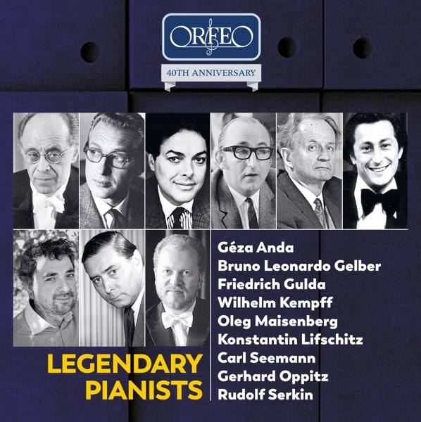 40th Anniversary Edition - Legendary Pianists, 10 Audio-CD 40th Anniversary Edition