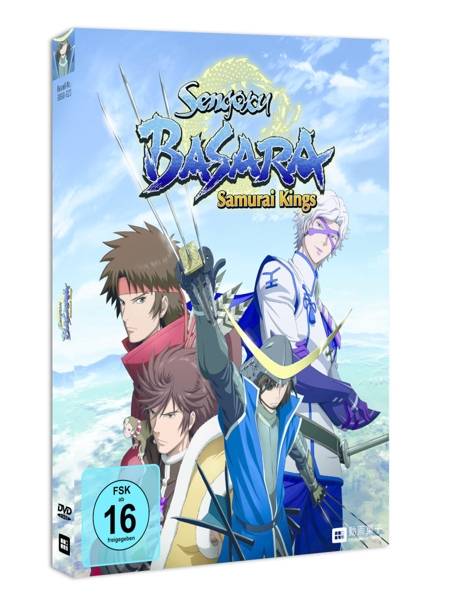Sengoku Basara Samurai Kings Komplettbox. Staffel.2, 3 DVD Japan