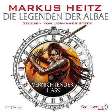 Die Legenden der Albae - Vernichtender Hass, 8 Audio-CDs Gekürzte Lesung