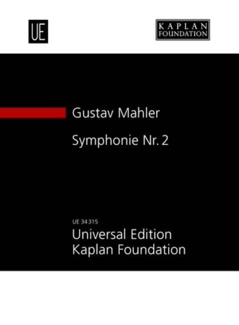 Symphonie Nr. 2 Auferstehungssymphonie. für Soli, gemischten Chor (SATB) und Orchester. Studienpartitur.. Revidierte Neuausgabe nach dem Text der N