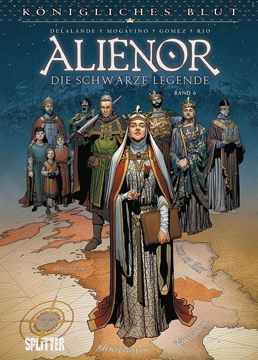 Königliches Blut - Alienor, Die schwarze Legende. Bd.6 Die schwarze Legende, Königliches Blut - Alienor 6