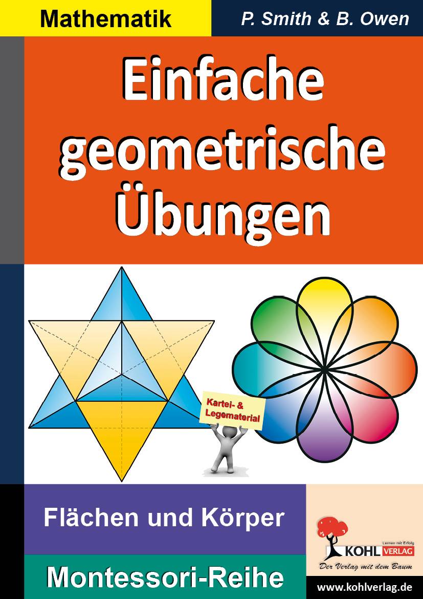 Einfache geometrische Übungen Flächen und Körper. Mathematik