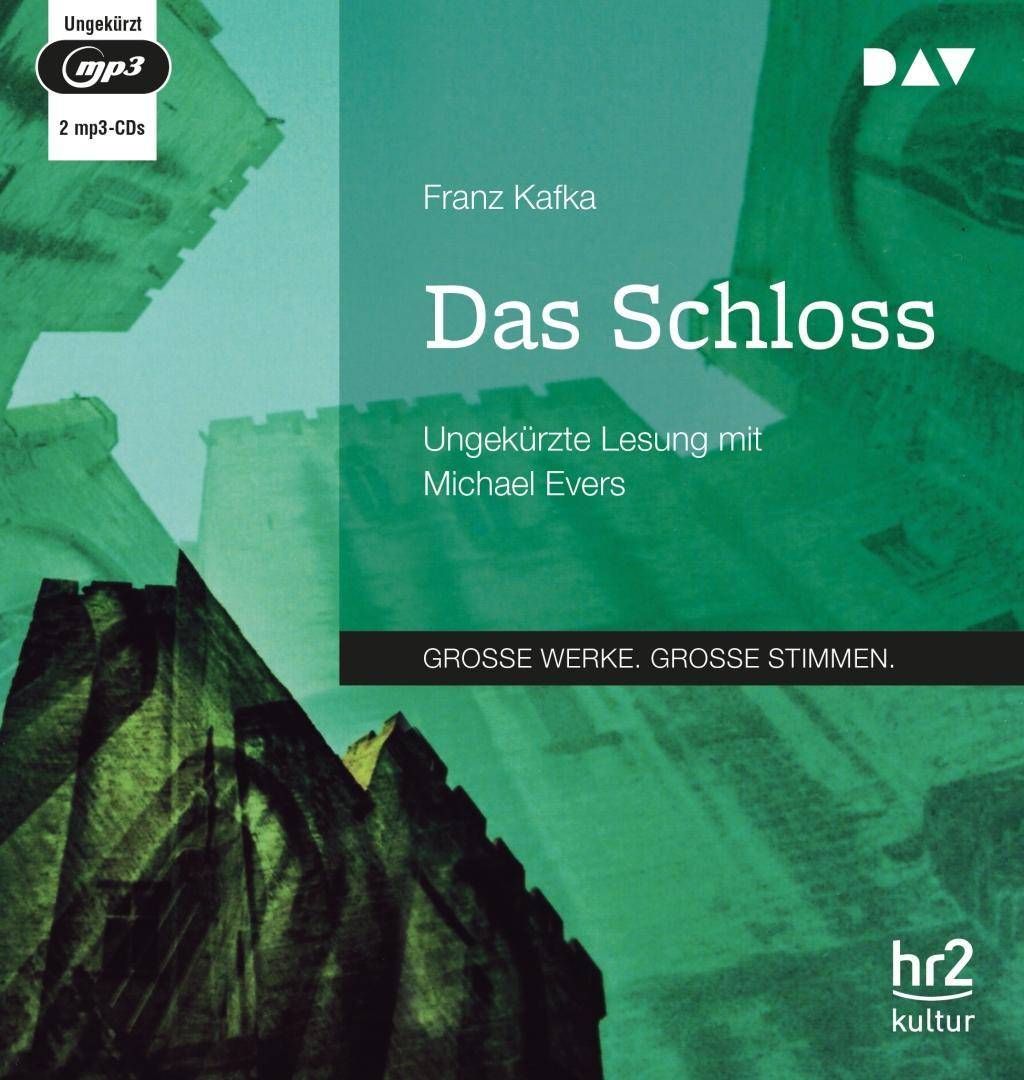 Das Schloss, 2 Audio-CD, Ungekürzte Lesung mit Michael Evers (2 mp3-CDs), Lesung