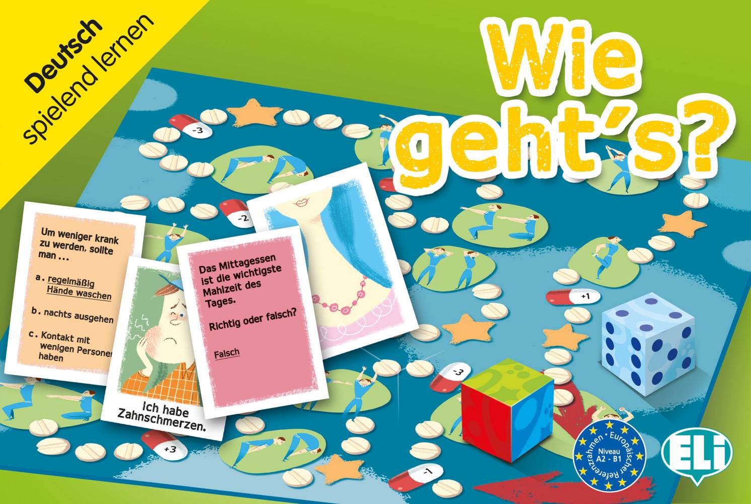 Wie geht's? (Spiel) Game Box. Niveau A2-B1
