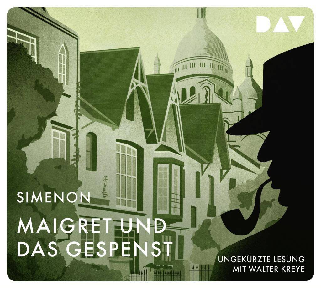 Maigret und das Gespenst, 4 Audio-CD Ungekürzte Lesung mit Walter Kreye (4 CDs), Lesung. CD Standard Audio Format