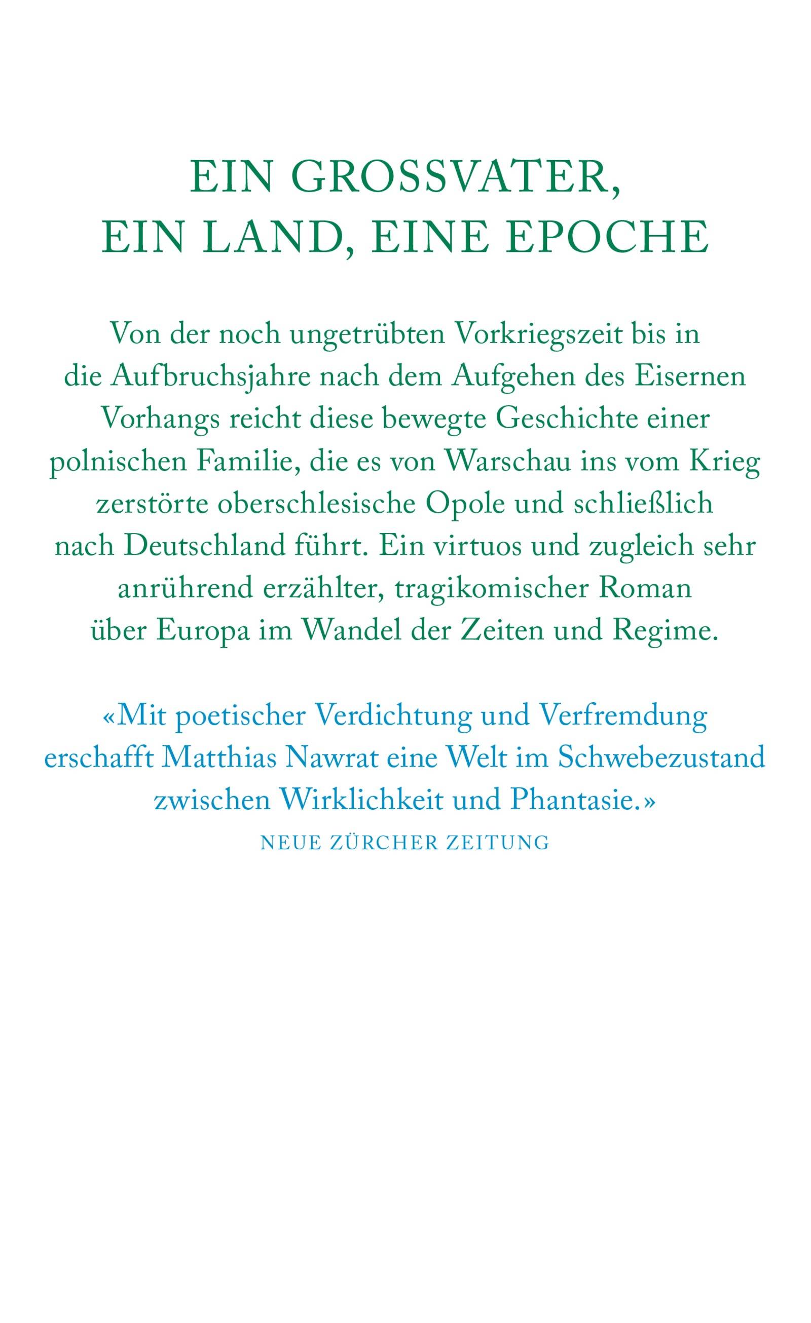 Die vielen Tode unseres Opas Jurek Roman. Ausgezeichnet mit Förderpreis zum Bremer Literaturpreis 2016