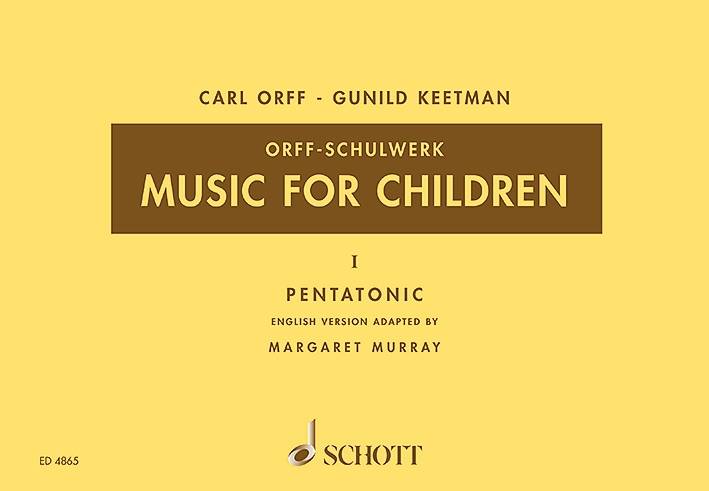 Music for Children, Singstimme, Blockflöte und Schlagzeug, Sing- u. Spielpartitur. Vol.1 Pentatonic