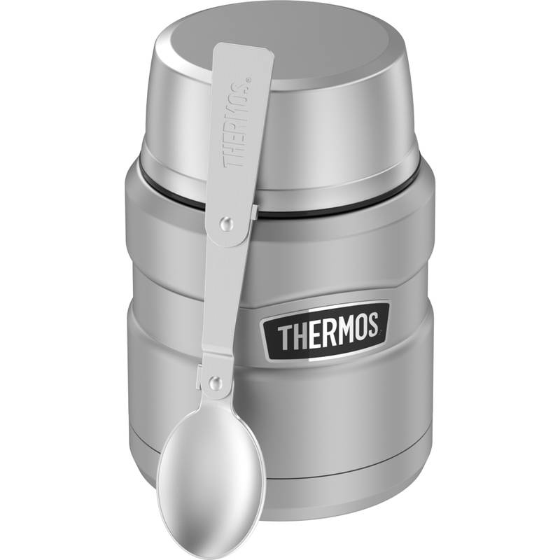 THERMOS Speisegefäß STAINLESS KING, 0,47 Liter, silber