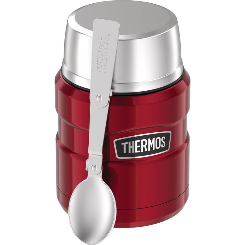 THERMOS Speisegefäß STAINLESS KING, 0,47 Liter, rot