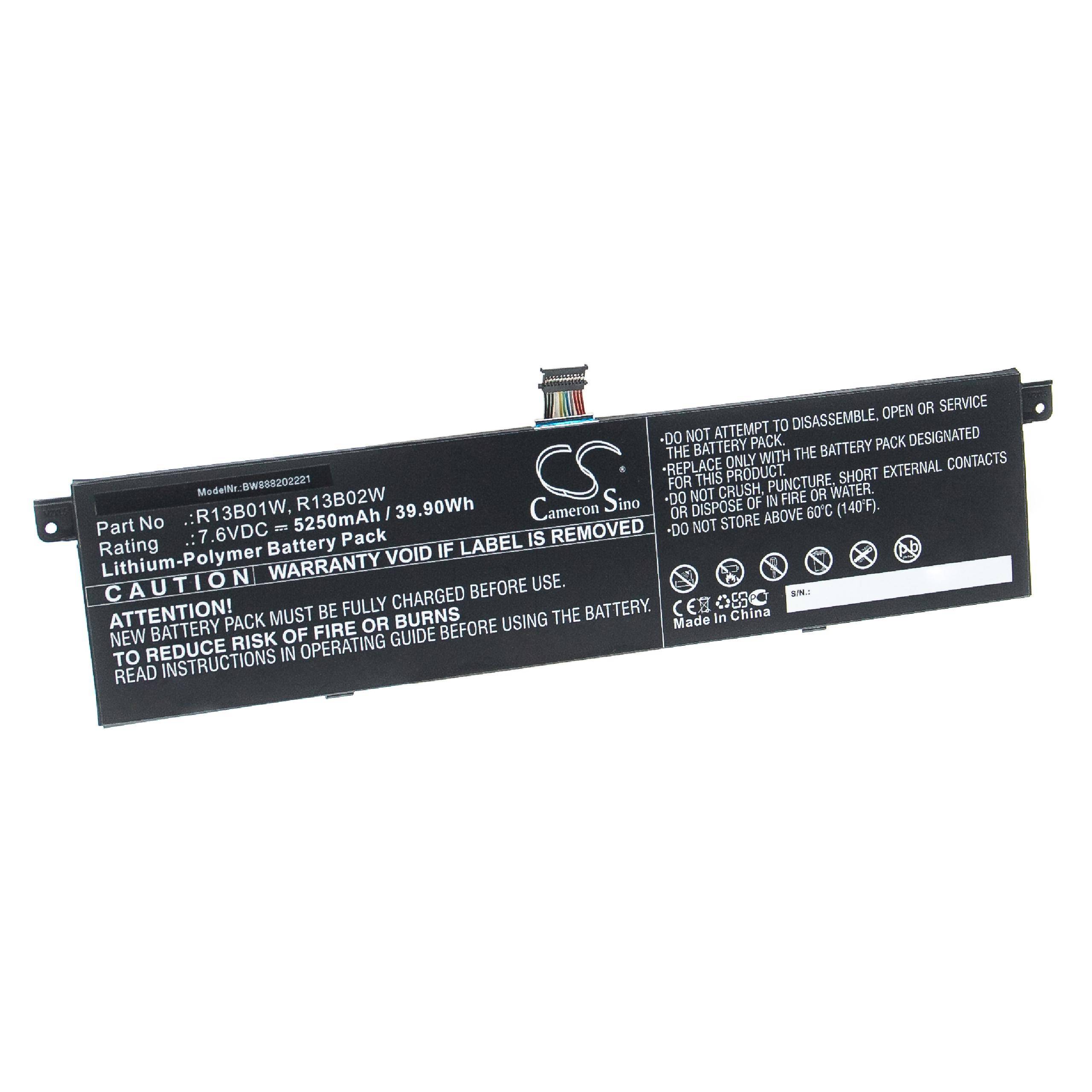Schwarzes Laptop-Akku-Pack mit der Bezeichnung „Lithium-Polymer-Akku-Pack
