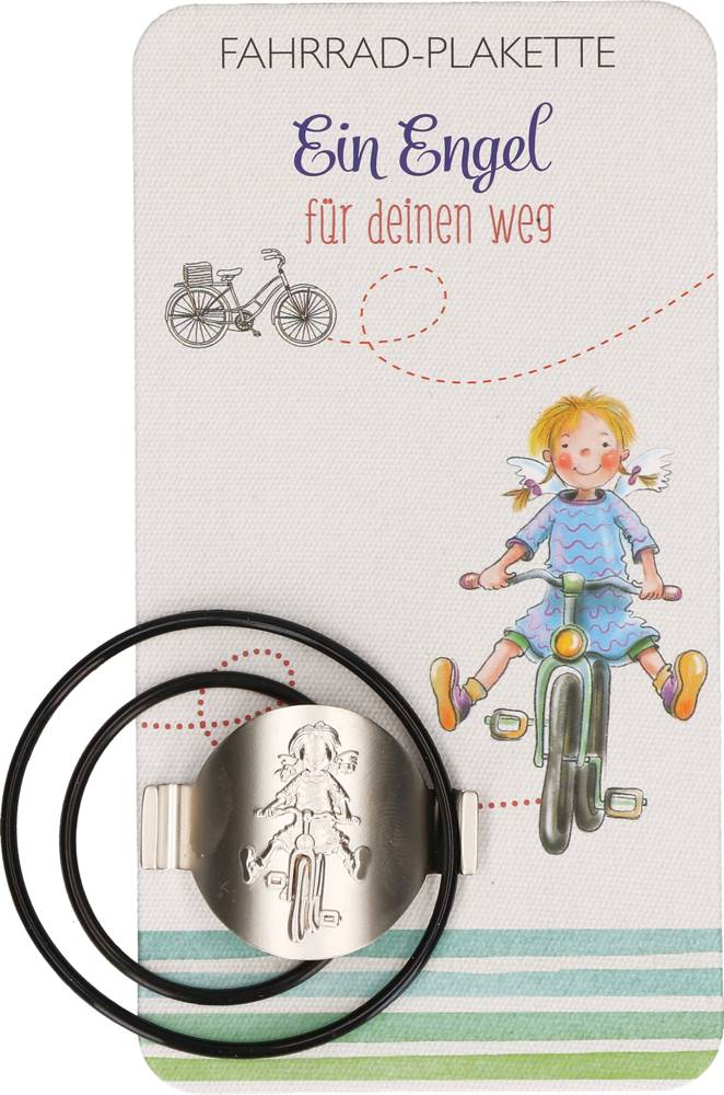 Ein Engel für deinen Weg Fahrradplakette