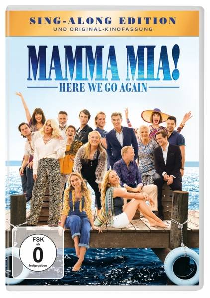 Mamma Mia! Here We Go Again Sing Along Edition und Original Kinofassung