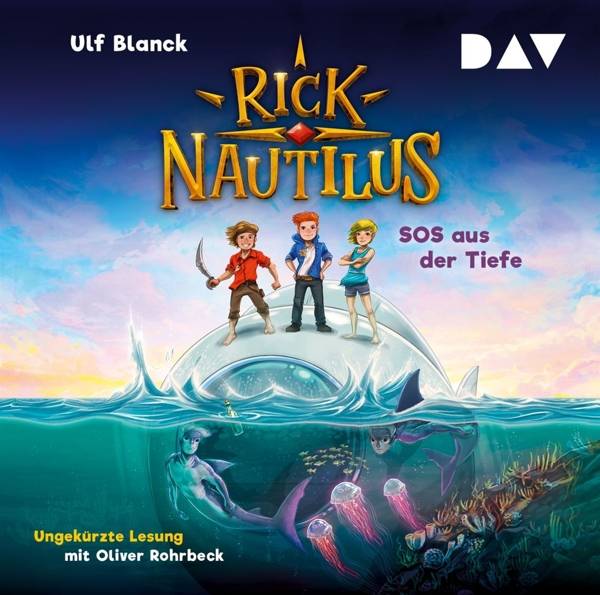 Rick Nautilus - SOS aus der Tiefe, 2 Audio-CD Ungekürzte Lesung mit Musik mit Oliver Rohrbeck (2 CDs), Lesung. CD Standard Audio Format