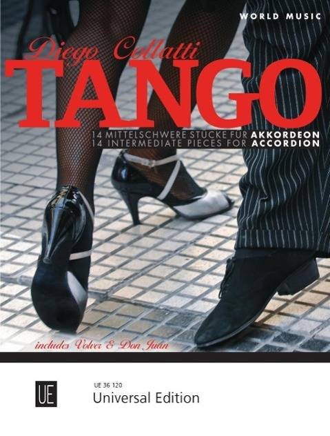 Tango Accordion, für Akkordeon 14 mittelschwere Stücke. Für Standartakkordeon M2