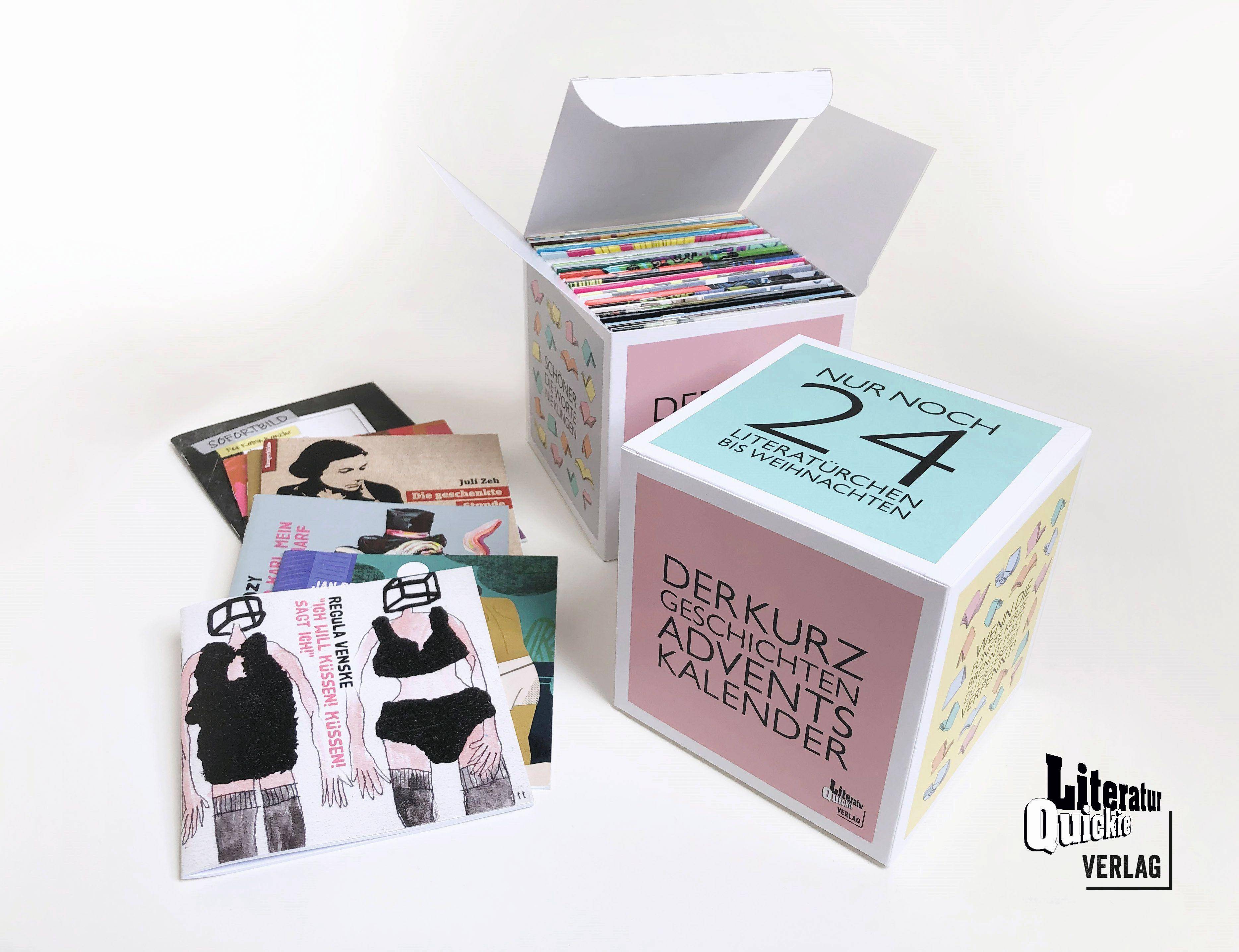 Der Kurzgeschichten Adventskalender 2. 24 Bände in Box Die neue Edition