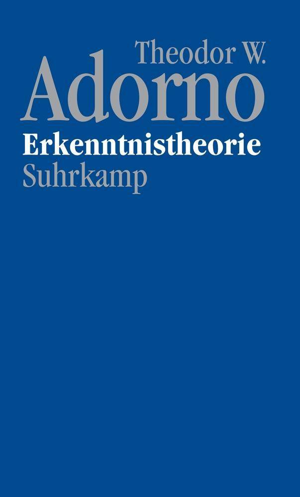 Nachgelassene Schriften. Abteilung IV: Vorlesungen Band 1: Erkenntnistheorie (1957/58)
