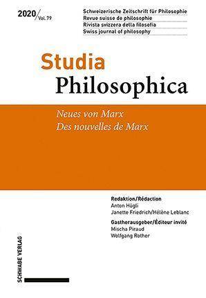 Neues von Marx / Des nouvelles de Marx Studia Philosophica 79