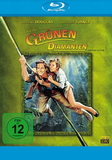 Auf der Jagd nach dem grünen Diamanten Für Hörgeschädigte geeignet. Ausgezeichnet mit dem Golden Globe 1985 für den Besten Film. USA