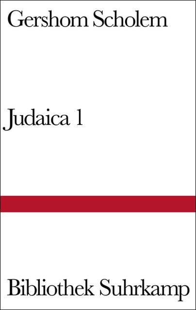 Judaica. Tl.1 Bibliothek Suhrkamp 106