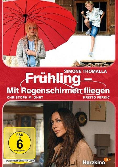 Frühling - Mit Regenschirmen fliegen Deutschland